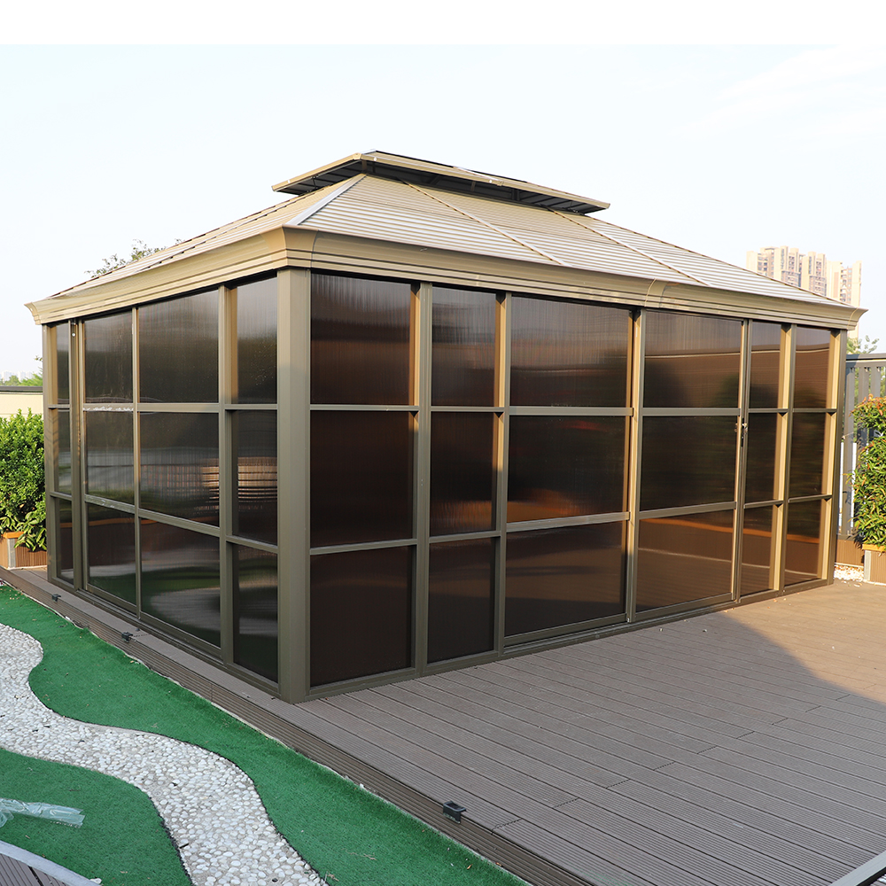 360*500cm Garden Building House Gazebo Sun Room